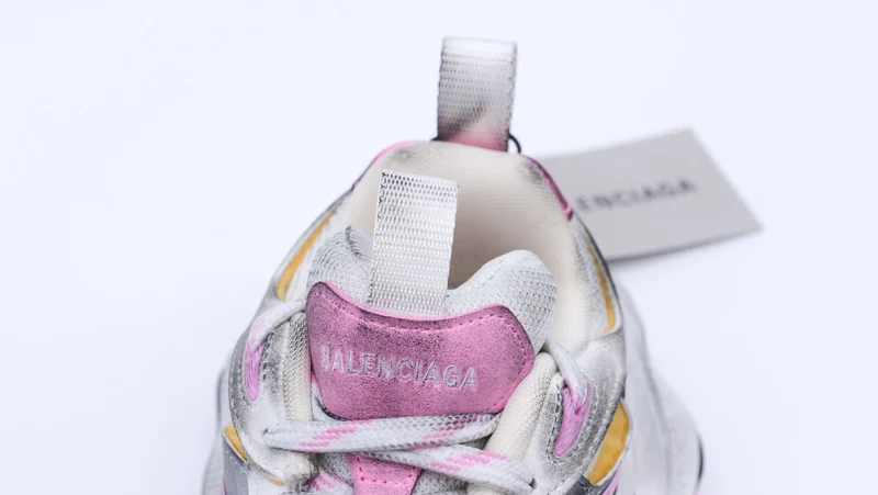 Balenciaga Cargo Sneaker Grey White Pink Replica