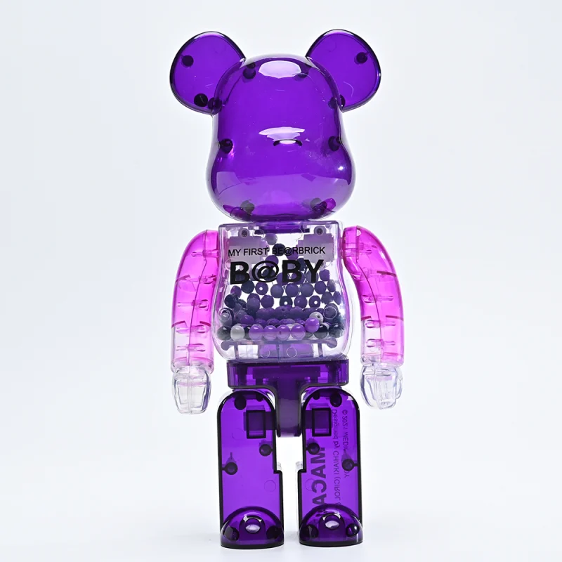 BEARBRICK Macau 2020 WF Fashion Purple Set