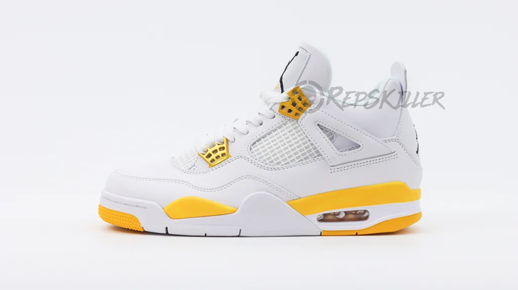 Air Jordan 4 Retro "White Yellow"Replica