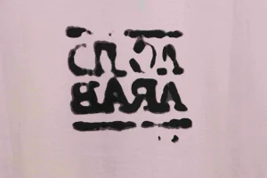 Alphabet Printed Short Sleeve