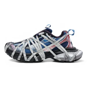 Balenciaga 3XL lace-up Sneakers Blue Replica