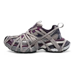 Balenciaga 3XL lace-up Sneakers Purple Replica