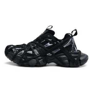 Balenciaga MEN"S 3XL EXTREME LACE SNEAKER IN Black/White Replica