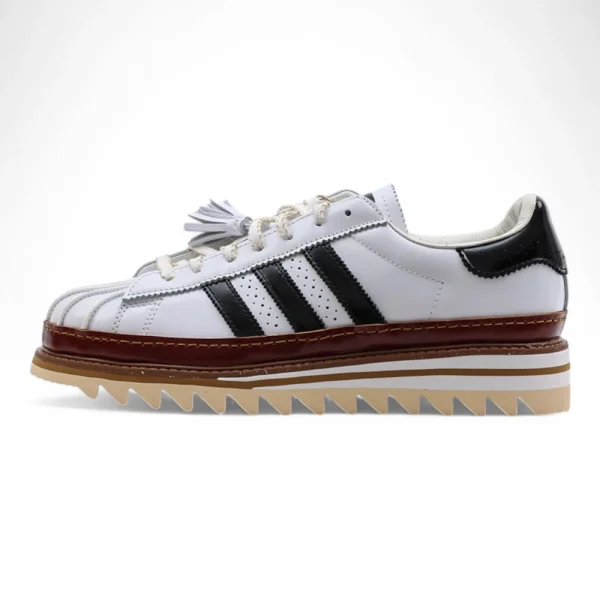 CLOT x Superstar "White Black" Replica