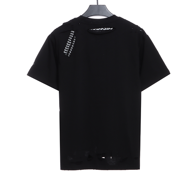 Sleeve M Logo Embroidery Short Sleeve