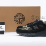 Stone Island x 991v2 Made in England "Black" Replica