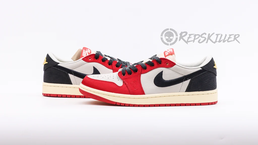 Trophy Room x Air Jordan 1 Retro Low OG SP 'Rookie Card - Away' Replica