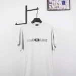 Balenciaga Double Ring Reverse Letter T-Shirt