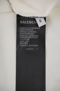 Balenciaga Letter Embroidery T-Shirt