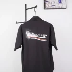 BalBalenciagaenciaga Political Stencil shirt