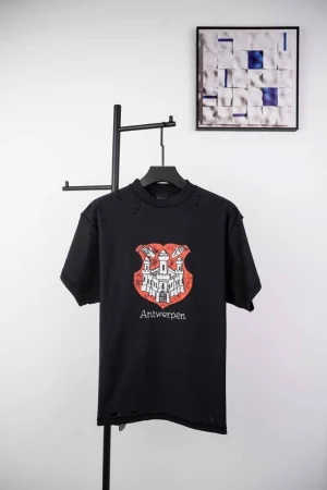 Balenciaga Red Castle T-Shirt