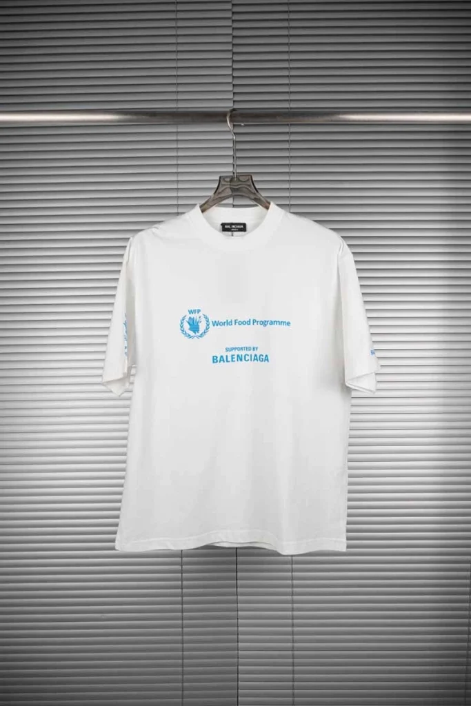 Balenciaga WFP Letter T-Shirt