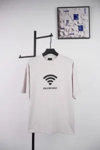 Balenciaga WiFi Heart Print T-Shirt