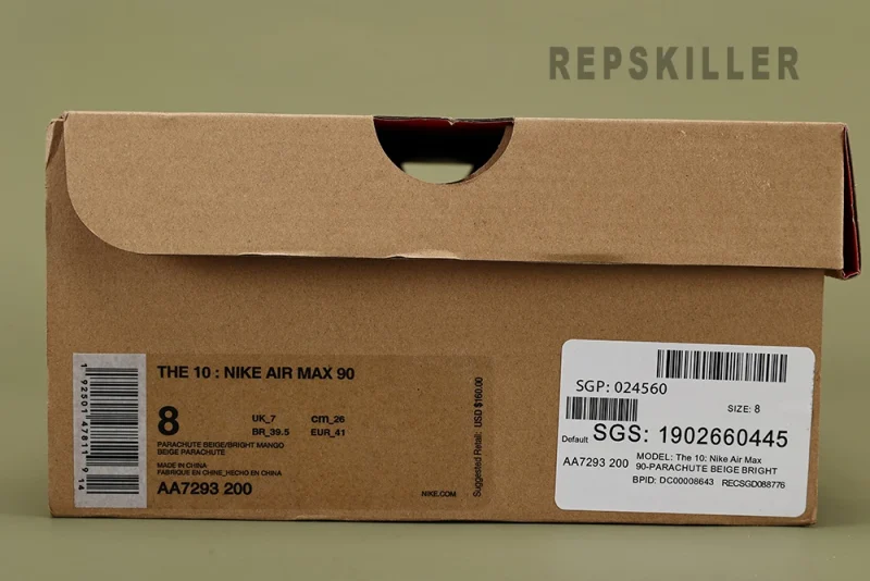 Off-White Air Max 90 ‘Desert Ore’ Replica