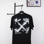 Off-White Digital Headphones Arrow Print T-shirt