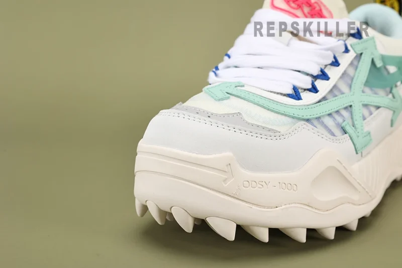 Off-White Odsy-1000 White Pale Blue Reps - Image 8