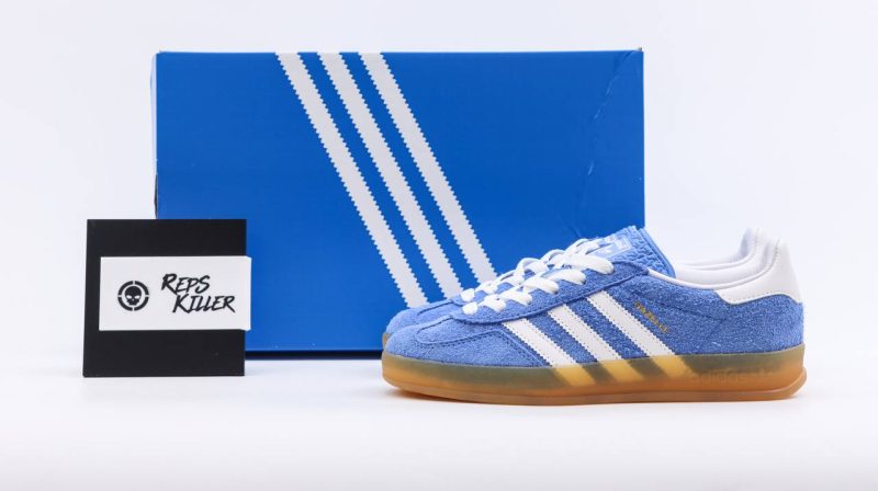 adidas Gazelle Indoor Blue Fusion / Cloud White / Gold Metallic