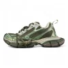 3XL Dark Green Light Beige Men's Replica Sneakers