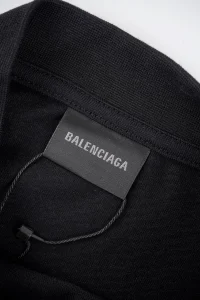 Balenciaga BB Ink-Splashed Print T-Shirt