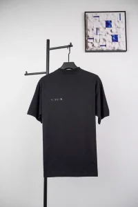 Balenciaga BB Ink-Splashed Print T-Shirt