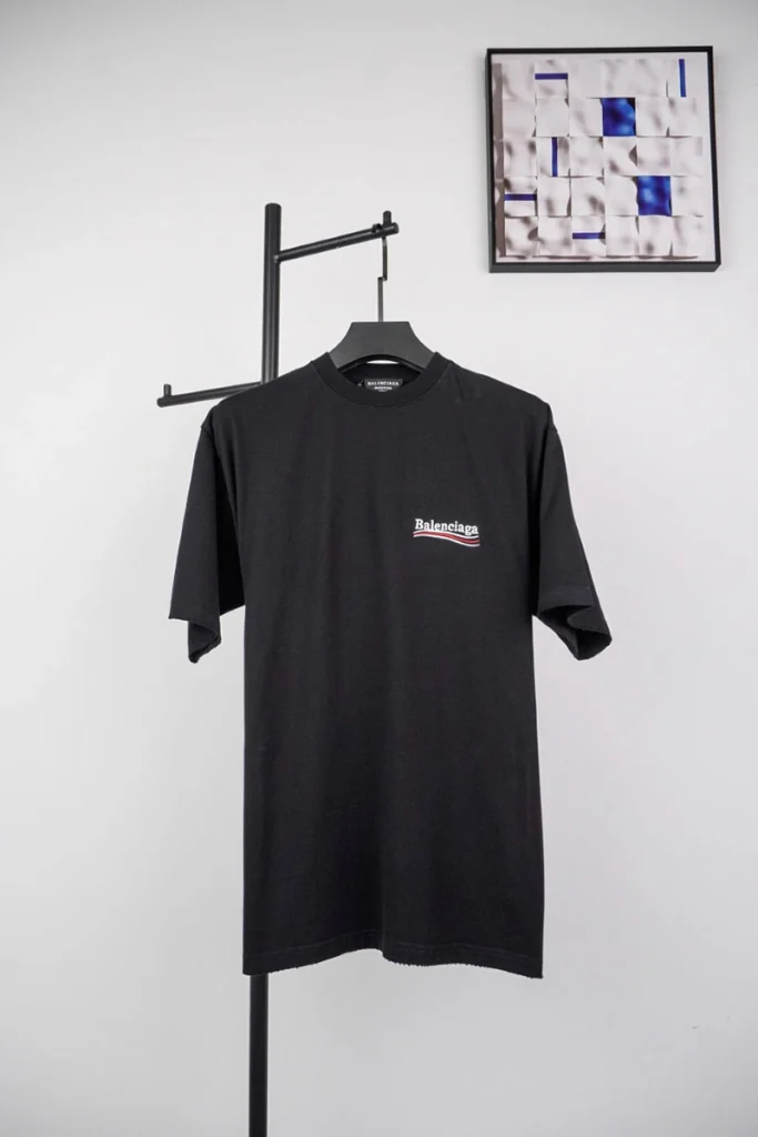 Balenciaga Classic Logo Embroidery T-Shirt