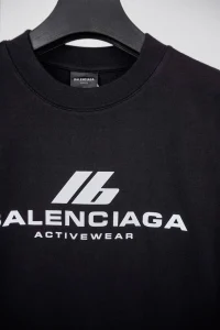 Balenciaga Ib Silver Reflective Print T-Shirt