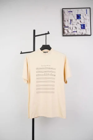 Balenciaga Music Sheet T-shirt