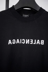 Balenciaga Reverse Letter Logo Print T-shirt
