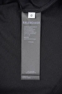 Balenciaga Reverse Logo Embroidered T-Shirt