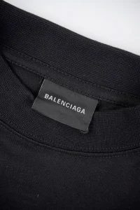 Balenciaga Reverse Logo Embroidered T-Shirt