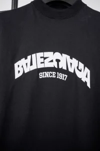 Balenciaga Reverse Logo Embroidered T-Shirt