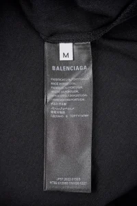Balenciaga Sanskrit Hole on the Back T-shirt