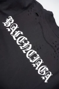 Balenciaga Sanskrit Hole on the Back T-shirt