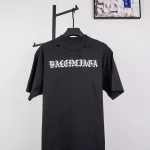 Balenc1@ga  Sanskrit Hole on the Back T-shirt