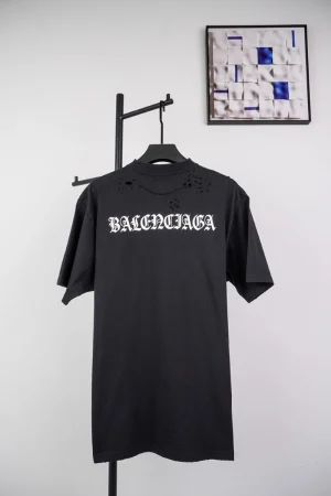 Balenciaga Sanskrit Hole on the Back T-shirt