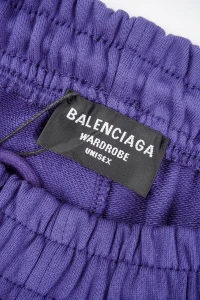 Balenciaga Small Classic Logo Embroidery Shorts