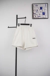 Balenciaga Small Classic Logo Embroidery Shorts