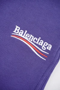 Balenciaga Small Classic Logo Embroidery Shorts