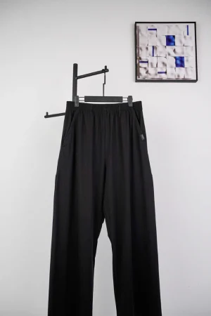 Balenciaga Solid Color Casual Pants