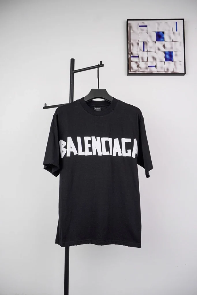 Balenciaga Tape Print T-shirt