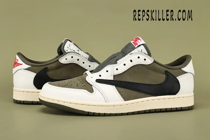 TRAVIS SCOTT X AIR JORDAN 1 LOW OG “MEDIUM OLIVE”