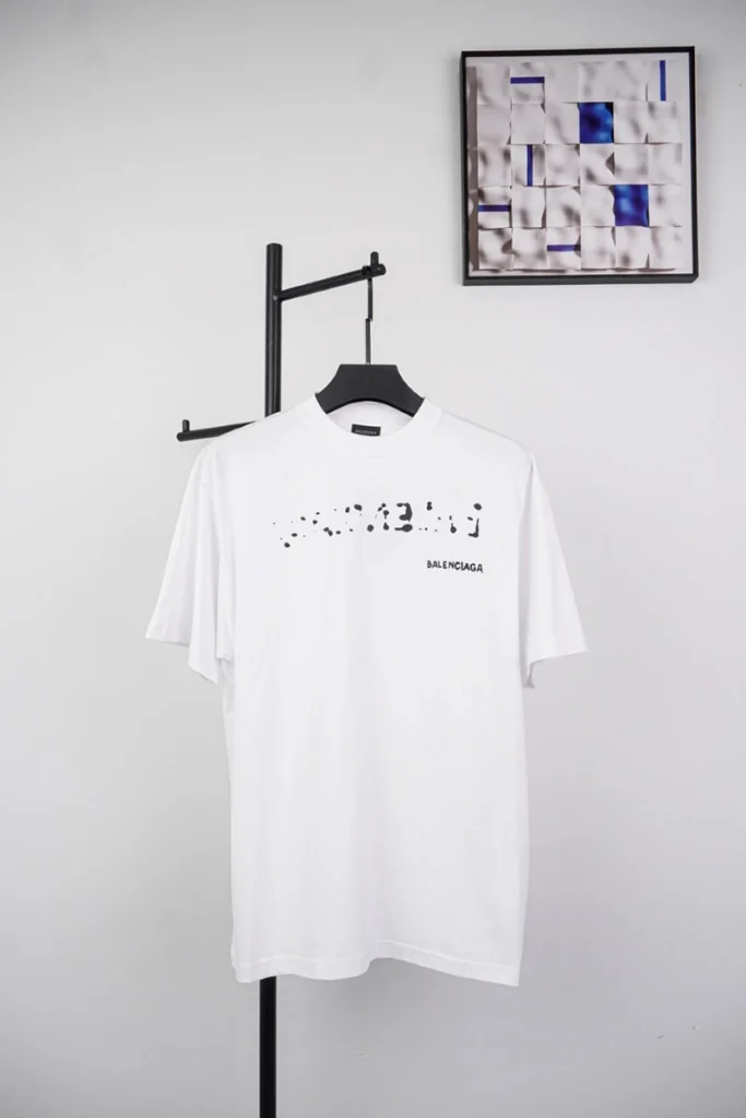 Balenciaga Blurry Shadow Print T-shirt