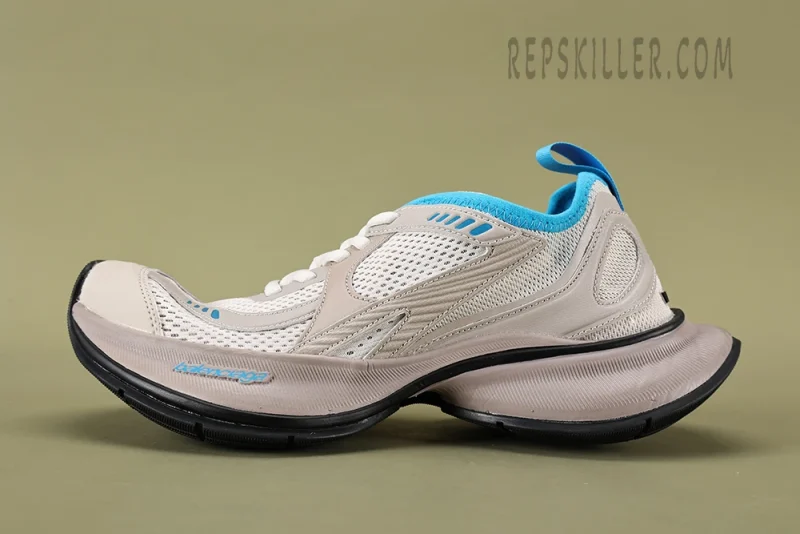 Balenciaga CIRCUIT TRAINERS IN BEIGE:BLUE Replica