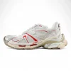 Balenc1@ga  Runner 2.0 Sneaker Mens White Red