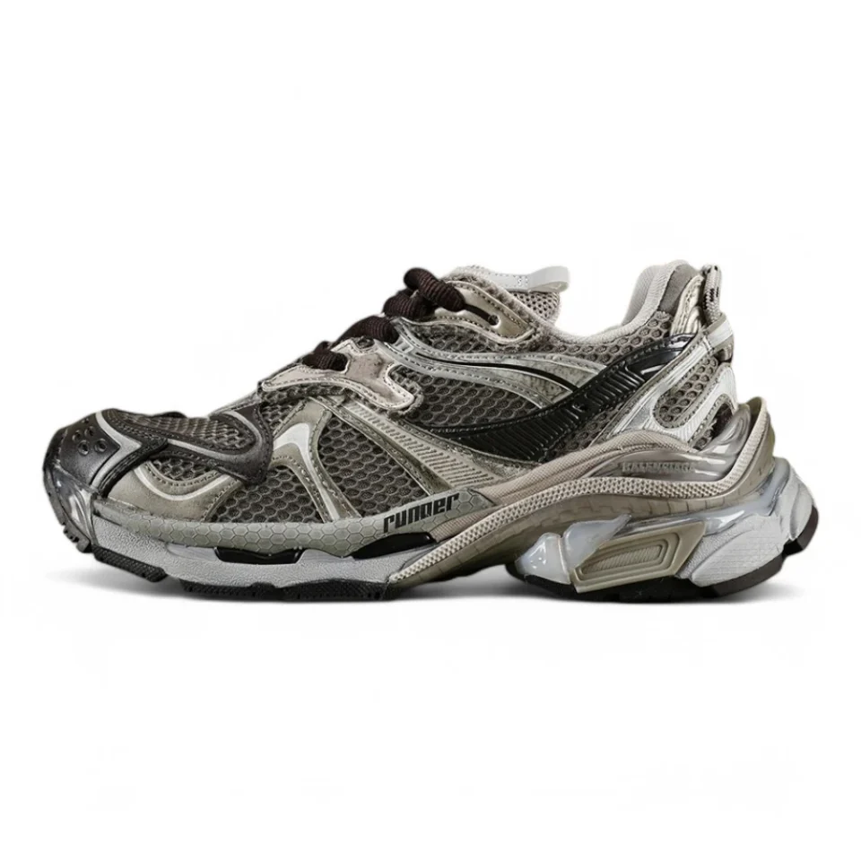Balenc1@ga Runner 2.0 TAUPE MIX Brown REPS