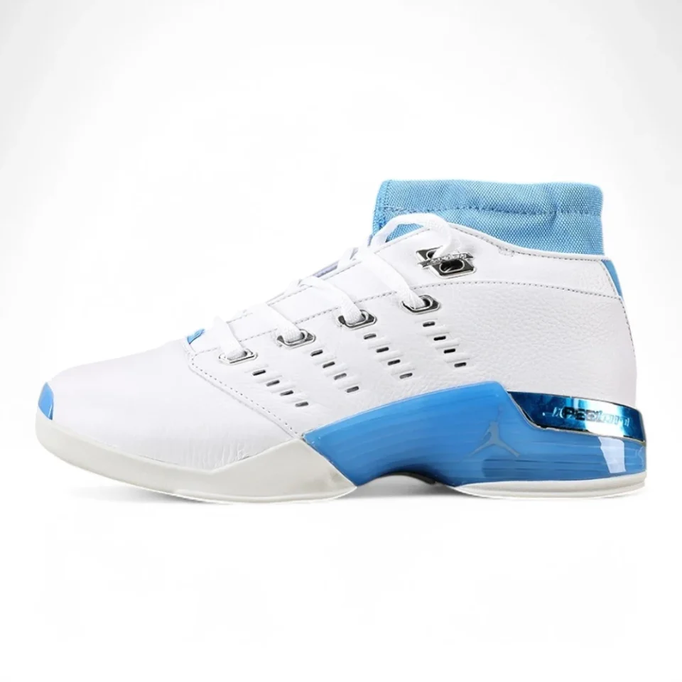 Jordan 17 OG Low Sneaker Reps White Carolina
