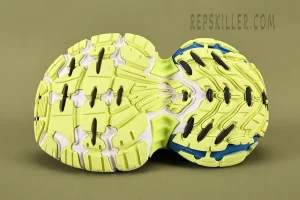 Balenciaga 10XL Niedrige Sneaker 'White Yellow Blue' Replica