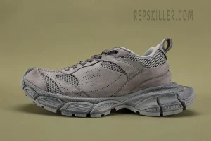 Balenciaga 3XL Sneakers Suede Gray Reps
