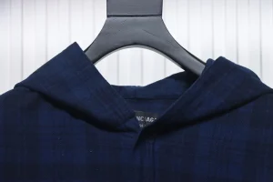 Flannel Plaid Hooded Jacket