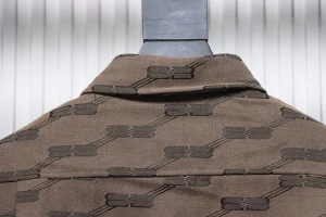 Full-Printed Jacquard Shirt